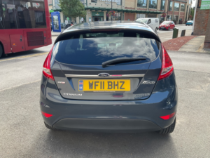 2011 Ford Fiesta 1.6 Tdci Dpf Titanium in Grey — image 5
