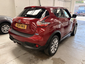 2015 Nissan Juke 1.5 Dci Tekna in Red — image 4