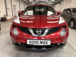 2015 Nissan Juke 1.5 Dci Tekna in Red — image 5
