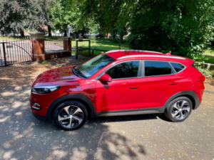 2016 Hyundai Tucson 1.7 Crdi Blue Drive Premium Dct Euro 6 (s/s) 5dr in Red — image 2