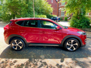 2016 Hyundai Tucson 1.7 Crdi Blue Drive Premium Dct Euro 6 (s/s) 5dr in Red — image 5