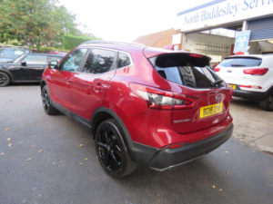 2018 Nissan Qashqai 1.6 Dig-T Tekna Euro 6 (s/s) 5dr in Red — image 5