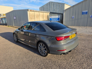 2017 Audi A3 1.4 Tfsi Cod Black Edition Euro 6 (s/s) 4dr in Grey — image 4
