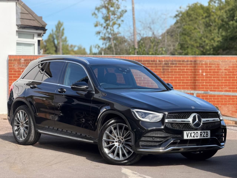 2020 Mercedes-Benz Glc 2.0 Glc220d Amg Line (premium) SUV 5dr Diesel G-Tronic+ 4matic Euro 6 (s/s) (194 Ps) in Black — image 1