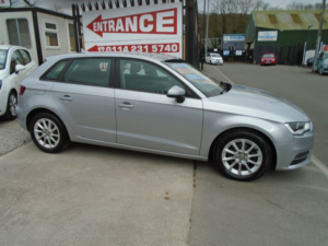 2014 Audi A3 1.6 Tdi Se Sportback 5dr Diesel Manual Euro 6 (s/s) (110 Ps) in Silver — image 2