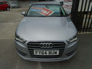 2014 Audi A3 1.6 Tdi Se Sportback 5dr Diesel Manual Euro 6 (s/s) (110 Ps) in Silver — image 3