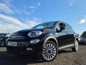 2017 Fiat 500x 1.4 Multiair Lounge SUV 5dr Petrol Manual Euro 6 (s/s) (140 Ps) in Black — image 2