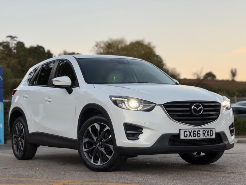 2016 Mazda Cx-5 2.2 Skyactiv-D Sport Nav Euro 6 (s/s) 5dr in White — image 1