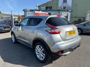 2017 Nissan Juke 1.5 Dci N-Connecta Euro 6 (s/s) 5dr in Silver — image 3