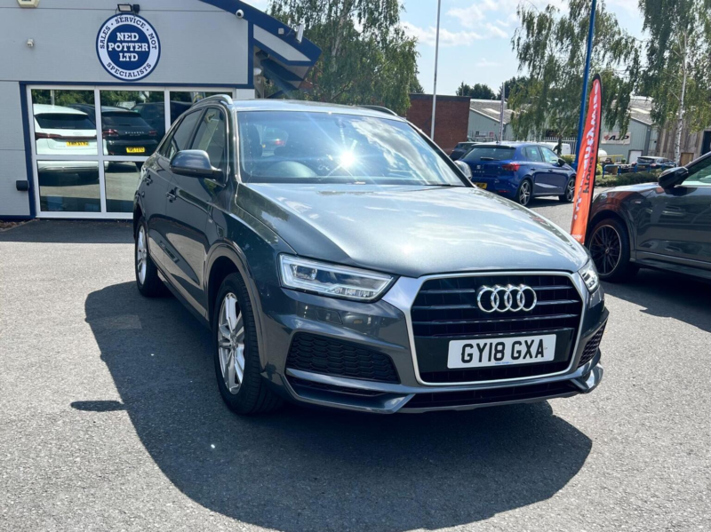 2018 Audi Q3 1.4 Tfsi Cod S Line Edition S Tronic Euro 6 (s/s) 5dr in Grey — image 1