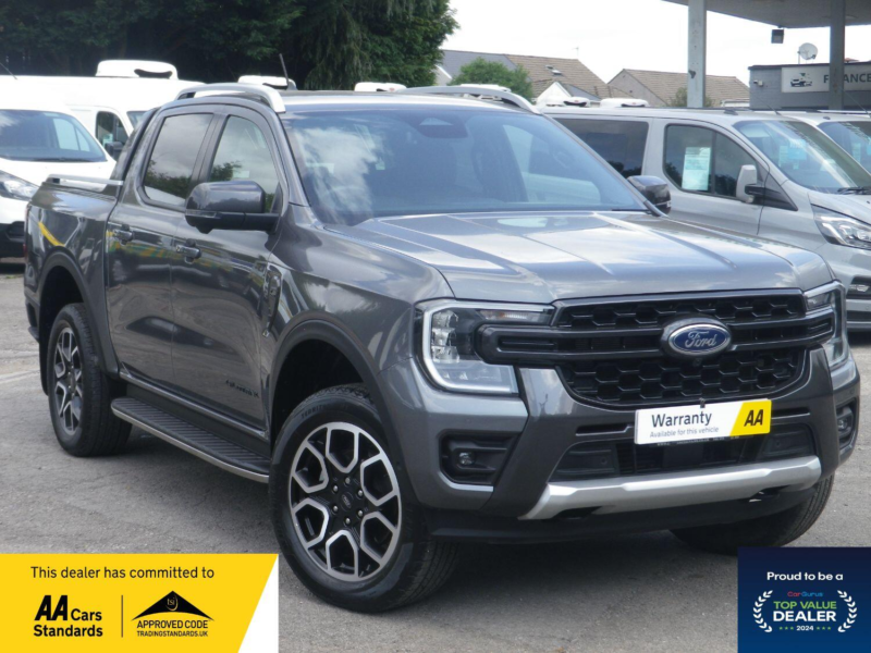 2024 Ford Ranger 2.0 Ranger P703 Wildtrak Double Cab 2.0l Ecoblue 205ps 4WD Ft 10 Speed Automatic in Grey — image 1