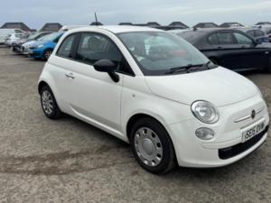 2015 Fiat 500 1.2 Pop Euro 6 (s/s) 3dr in White — image 2