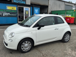 2015 Fiat 500 1.2 Pop Euro 6 (s/s) 3dr in White — image 3