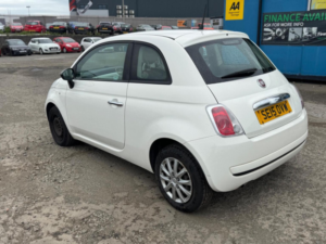 2015 Fiat 500 1.2 Pop Euro 6 (s/s) 3dr in White — image 4