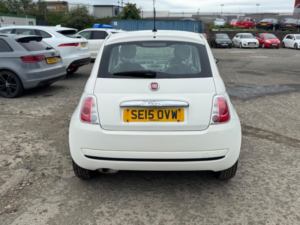 2015 Fiat 500 1.2 Pop Euro 6 (s/s) 3dr in White — image 6