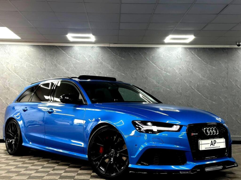 2017 Audi Rs6 Avant 4.0 Tfsi V8 Performance Tiptronic Quattro Euro 6 (s/s) 5dr in Blue — image 1