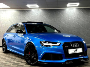 2017 Audi Rs6 Avant 4.0 Tfsi V8 Performance Tiptronic Quattro Euro 6 (s/s) 5dr in Blue — image 4