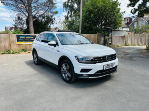 2021 Volkswagen Tiguan Allspace 1.5 Tsi Evo Sel DSG Euro 6 (s/s) 5dr in White — image 3