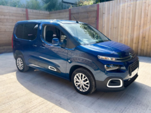 2021 Citroen Berlingo 3 SEAT Auto Wheelchair Accessible Disabled Access Vehicle Wav in Blue — image 3