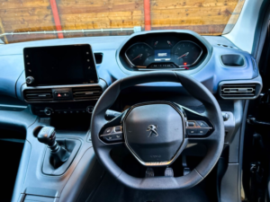 2023 Peugeot Rifter L2 Lwb 3 SEAT Wheelchair Accessible Disabled Access Vehicle Wav in Black — image 2