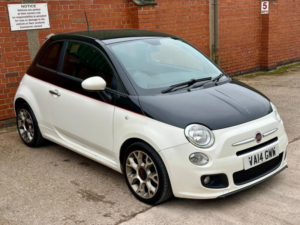 2014 Fiat 500 0.9 Twinair S Euro 6 (s/s) 3dr in White — image 2