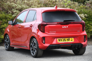 2026 Kia Picanto 1.0 Gt-Line Hatchback 5dr Petrol Manual Euro 6 (s/s) (67 Bhp) in Red — image 3