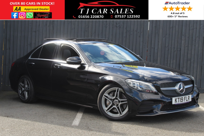 2019 Mercedes-Benz C Class 2.0 C300d Amg Line in Black — image 1