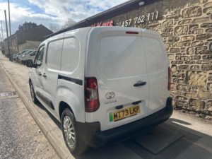 2023 Toyota Proace City 50kwh Icon Short Panel Van Auto Swb 5dr (7kw Obc) in White — image 2