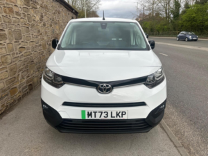 2023 Toyota Proace City 50kwh Icon Short Panel Van Auto Swb 5dr (7kw Obc) in White — image 5