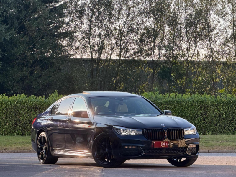 2016 BMW 7 Series 3.0 740d M Sport Auto Xdrive Euro 6 (s/s) 4dr in Black — image 1