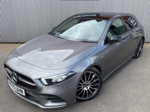 2021 Mercedes-Benz A Class 2.0 A200d Exclusive Edition 8g-Dct Euro 6 (s/s) 5dr in Grey — image 2