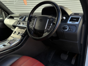 2012 Land Rover Range Rover Sport 3.0 Sd V6 Hse Red in White — image 6