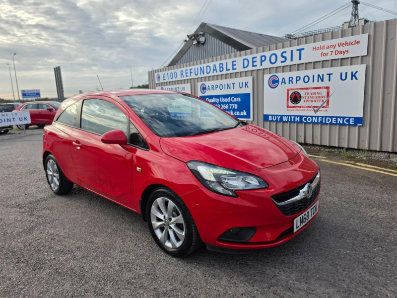 2018 Vauxhall Corsa 1.4i Ecotec Energy Euro 6 3dr (a/c) in Red — image 1