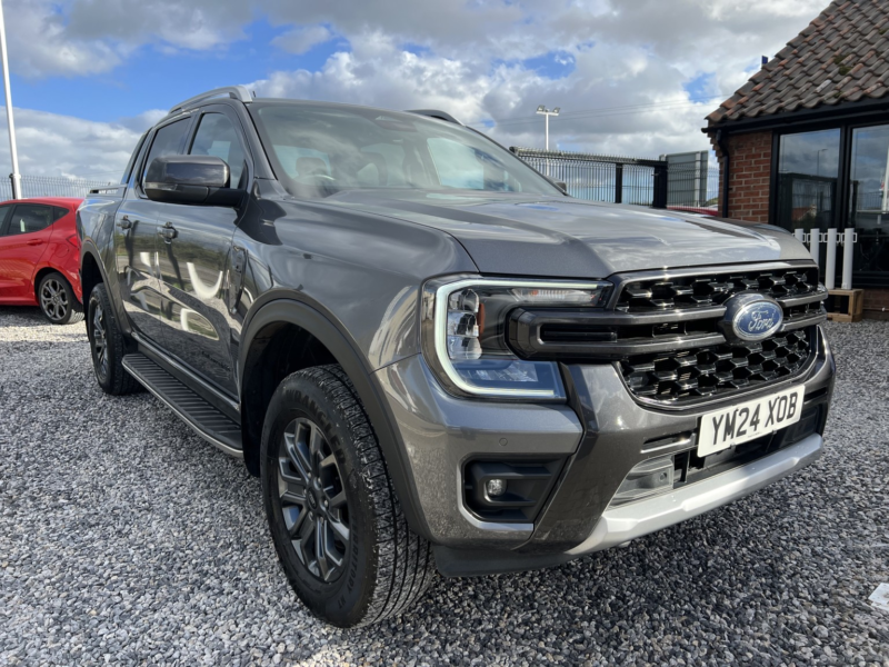 2024 Ford Ranger 2.0 Ranger P703 Wildtrak Double Cab 2.0l Ecoblue 205ps 4WD Ft 10 Speed Automatic in Grey — image 1
