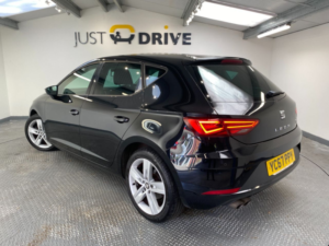 2017 SEAT Leon 1.4 Tsi Fr Technology Hatchback 5dr Petrol Manual Euro 6 (s/s) (125 Ps) in Black — image 3