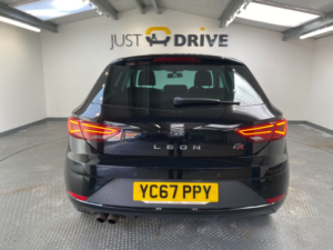 2017 SEAT Leon 1.4 Tsi Fr Technology Hatchback 5dr Petrol Manual Euro 6 (s/s) (125 Ps) in Black — image 4
