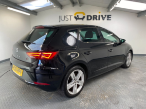2017 SEAT Leon 1.4 Tsi Fr Technology Hatchback 5dr Petrol Manual Euro 6 (s/s) (125 Ps) in Black — image 5