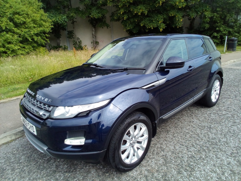 2013 Land Rover Range Rover Evoque 2.2 Sd4 Pure Tech 4WD in Blue — image 1