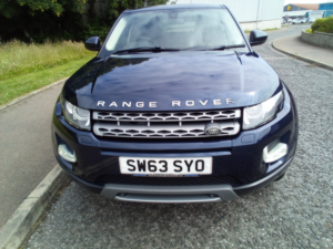 2013 Land Rover Range Rover Evoque 2.2 Sd4 Pure Tech 4WD in Blue — image 2