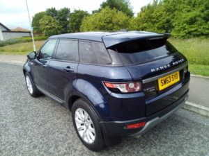 2013 Land Rover Range Rover Evoque 2.2 Sd4 Pure Tech 4WD in Blue — image 6