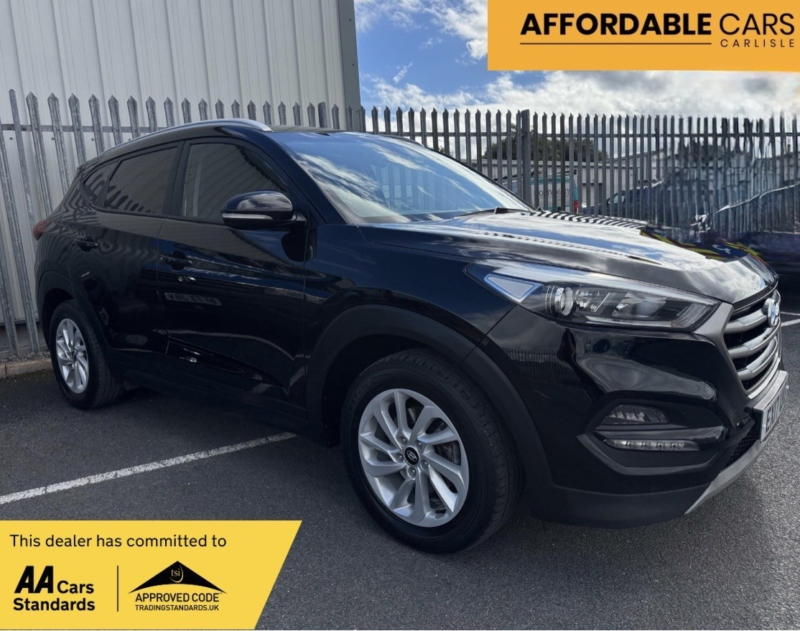 2017 Hyundai Tucson Se Nav 1.7 Crdi Automatic in Black — image 1