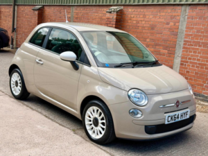 2014 Fiat 500 1.2 Colour Therapy Euro 6 (s/s) 3dr in Brown — image 2