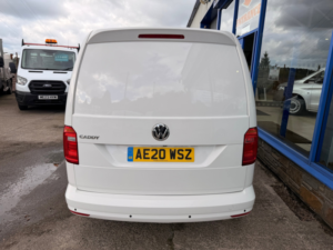 2020 Volkswagen Caddy 2.0 Tdi C20 Startline Panel Van 5dr Diesel Manual Swb Euro 6 102 Ps in White — image 6