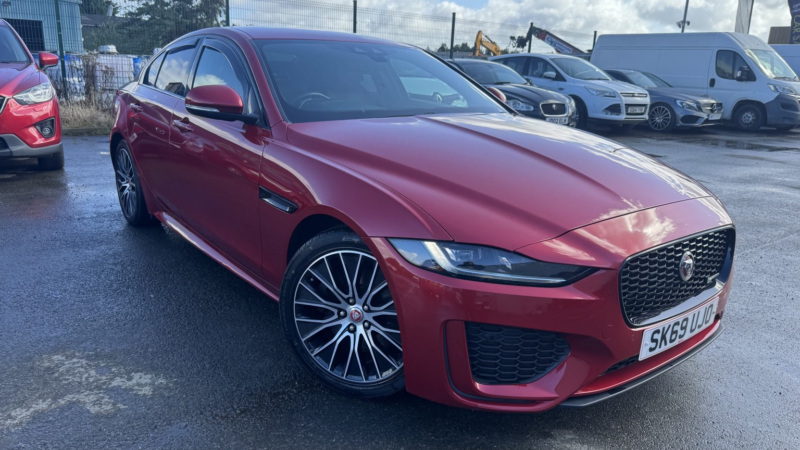 2019 Jaguar Xe 2.0 D180 R-Dynamic S in Red — image 1