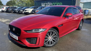 2019 Jaguar Xe 2.0 D180 R-Dynamic S in Red — image 3
