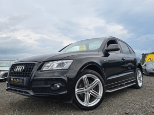 2012 Audi Q5 2.0 Tdi S Line Plus SUV 5dr Diesel Manual Quattro Euro 5 (s/s) (170 Ps) in Black — image 2
