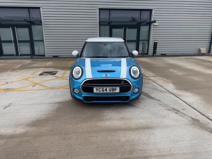 2014 MINI Hatch 2.0 Cooper Sd Auto 6spd Euro 6 (s/s) 5dr in Blue — image 3