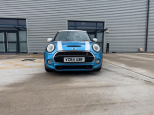2014 MINI Hatch 2.0 Cooper Sd Auto 6spd Euro 6 (s/s) 5dr in Blue — image 4