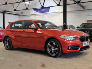 2016 BMW 1 Series 1.5 118i Sport Euro 6 (s/s) 5dr in Orange — image 3