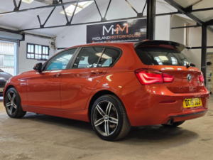 2016 BMW 1 Series 1.5 118i Sport Euro 6 (s/s) 5dr in Orange — image 6